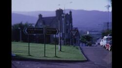 A Road Trip to Edinburgh 1970 Stock Footage