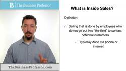Inside Sales Instructional Video