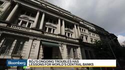 BOJ’s Ongoing Troubles Has Lessons for World’s Central Banks News Clip