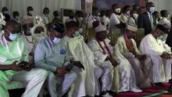 CLEAN : Nigeria celebrates anticipated return of two Kingdom of Benin treasures News Clip