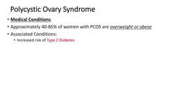 Polycystic Ovary Syndrome (PCOS) - Causes, Risks and Treatments Instructional Video