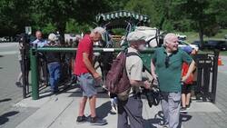 B.C. guide dog trainees meet Stanley Park horses News Clip