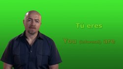 Intro Spanish Lesson: Conjugating the verb "ser" Instructional Video