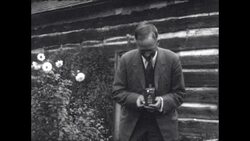 Mining executives gather outdoors in upstate New York Stock Footage