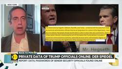 Private data of trump officials online: Der Spiegel Report News Clip