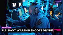 U.S. Navy Shoots Down Drone News Clip