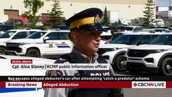 Alberta boy escapes alleged abductor's car after 'catch-a-predator scheme' | Hanomansing Tonight News Clip