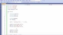 C++ Developer - More File Input/Output (I/O) Instructional Video