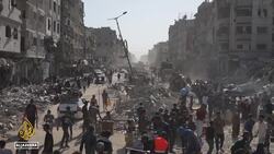 Palestinians in Gaza face deadly asbestos risk from toxic war rubble News Clip