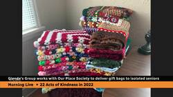 Glenda's Group delivers gift bags to isolated seniors News Clip