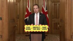 Health Secretary Matt Hancock answers question from member of the public on vaccine progress and restrictions easing News Clip