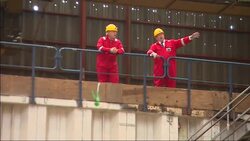 Boris Johnson at Appledore Shipyard News Clip