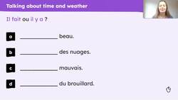 Ce week-end: impersonal verbs Instructional Video