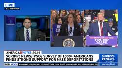 Scripps News/Ipsos poll: Majority supports mass deportation of undocumented immigrants News Clip