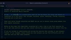 JavaScript Mastery from Zero to Hero - Prepare for Coding Interviews - Objects in JavaScript Basic Overview Instructional Video