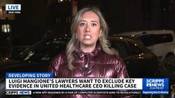 Luigi Mangione fights to exclude evidence from his trial in the killing of UnitedHealthcare's CEO News Clip