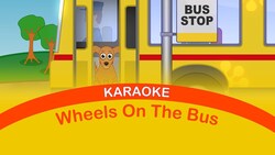WHEELS ON THE BUS | Karaoke For Kids | Nursery Rhymes TV | Sing Along English Songs For Kids Instructional Video