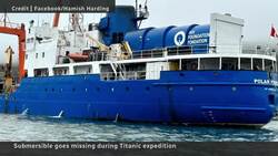 U.S. and Canadian coast guards searching for submersible missing near Titanic News Clip