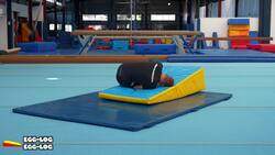 Elementary gymnastics - Wedge - 3 egg log egg log Instructional Video