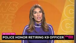 One Good Thing: Police Honor Retiring K9 Officer News Clip