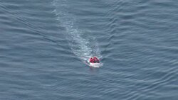 UK: Migrants attempting to cross the English Channel News Clip