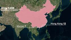 Coronavirus: The confirmed cases around the world News Clip