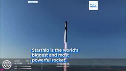 SpaceX launches sixth test flight of Starship rocket from South Texas News Clip