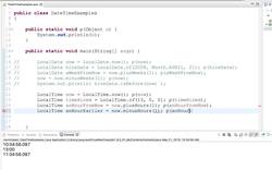 Complete Java SE 8 Developer Bootcamp - LocalTime, LocalDateTime, and Period Instructional Video