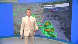 Sun, clouds and a spotty shower in New Jersey News Clip