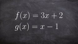 How To Evaluate the Composition of Two Functions Instructional Video