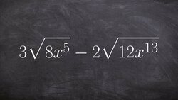 Simplify and add two radical expressions Instructional Video