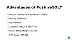 The Full Stack Web Development - Getting Started With PostgreSQL Instructional Video