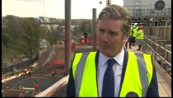 Interview with Keir Starmer during his visit to Bristol News Clip