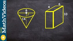 Volume of prisms ordering them from least to greatest Instructional Video