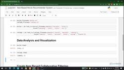 Recommender Systems Complete Course Beginner to Advanced - Project 2: Movie Recommendation System Using Collaborative Filtering: Rating Plot Instructional Video