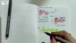 Adding Shadows in Lettering Instructional Video