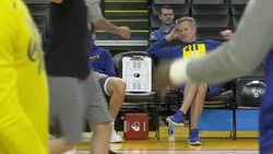 Golden State Warriors training for the 2019 NBA Finals News Clip