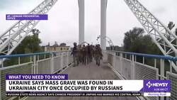 Ukraine Combs Mass Burial Site, Says Russia 'Leaves Death' News Clip