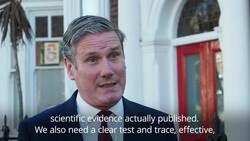 Sir Keir Starmer: Labour supports gradual easing of lockdown News Clip