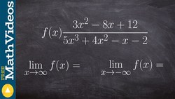Limits at infinity Instructional Video