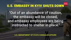 U.S. Warns Of Big Russian Attack, Shuts Down Embassy In Kyiv | Nuclear World War III News Clip