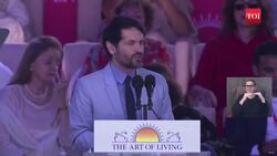 Watch: Juan Carlos-Teres, the MP of Colombia, speaks on Day 3 of World Culture Festival 2023 News Clip