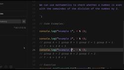 JavaScript Mastery from Zero to Hero - Prepare for Coding Interviews - The Remainder Operator in JavaScript - II Instructional Video