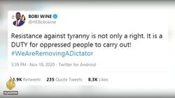 Deadly protests in Uganda after Bobi Wine arrested again News Clip