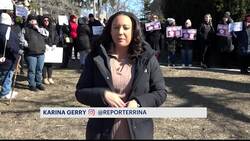 Hundreds rally against looming closure of Preston High School News Clip