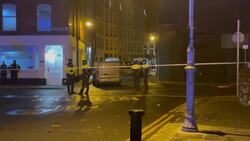 Cordon in place as a man dies in explosion at Dublin homeless hostel News Clip