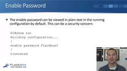 Cisco CCNA 200-301: The Complete Guide to Getting Certified - Privileged Exec and Password Encryption Instructional Video