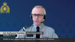 Police will use cadaver dogs to search for missing N.S. children News Clip