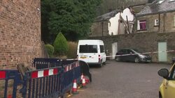 Aftermath of house explosion in Bury News Clip