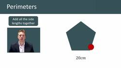 Perimeter: Understanding and Calculating the Total Distance Around a 2D Shape Instructional Video